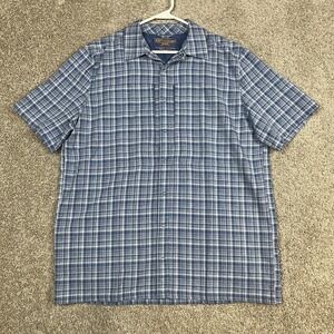 5.11 Tactical Shirt Mens‎ Medium Plaid Snap Button Performance Pockets